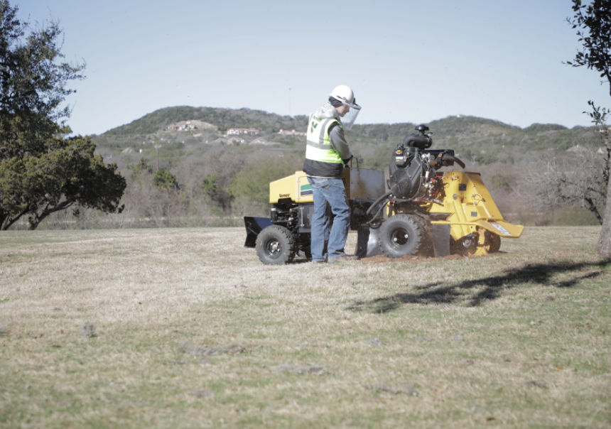 stump grinder