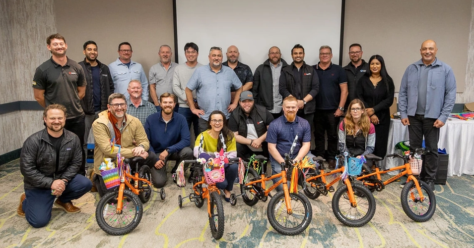 Team Building through Bike Building