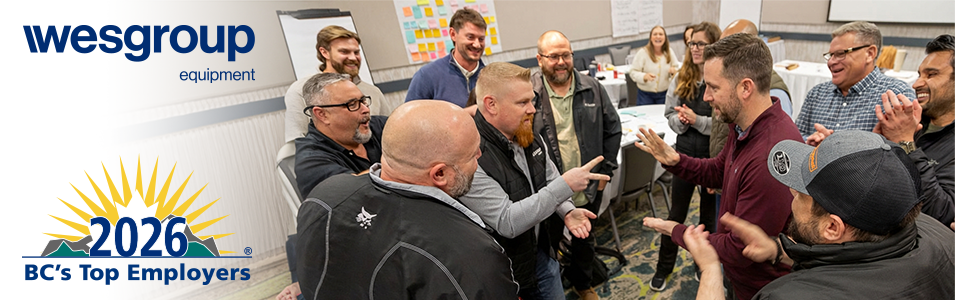 Williams Machinery is a 2026 BC Top Employer