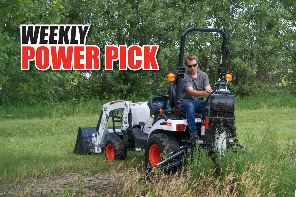 Weekly Power Pick:  Bobcat Compact Tractors from $17,800