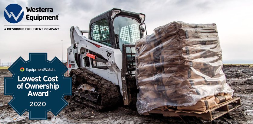 Bobcat® Loader Wins Lowest Cost of Ownership Award in 2020