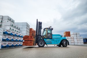 The Konecranes E-VER Electric Forklift North American Debut and Tour 2023-2024
