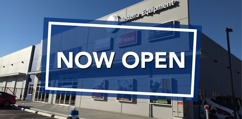 Westerra Equipment Abbotsford Now Open!