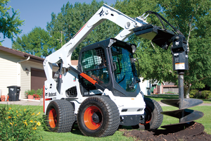 Where to find the Year and Serial Number on a Bobcat?