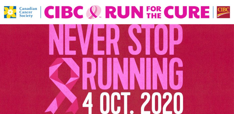 Williams Machinery Supports CIBC Run for the Cure on October 4, 2020