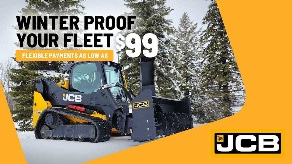 JCB Snow Lease - Payments as low as $99 per month JCB Snow Lease - Payments as low as $99 per month
