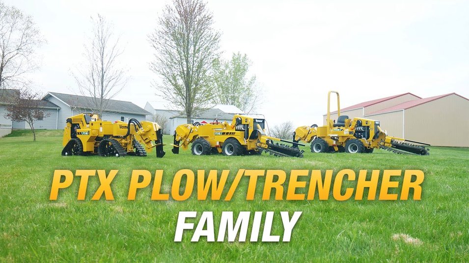 Vermeer's PTX Lineup Makes Plowing & Trenching Easier