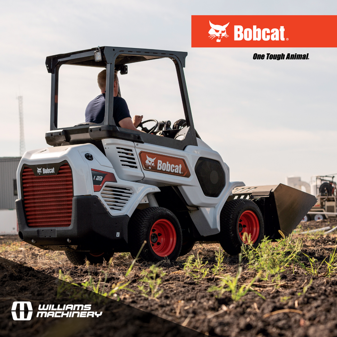For a limited time, purchase a new Bobcat small articulated loader and receive 0% APR for up to 24 months or in lieu of financing rebates up to $1,300 CAD. Learn more at our promotions page on our website. Or contact us to learn more at 1.888.712.4748.

#WilliamsMachinery #Bobcat #ArticulatedLoader #Promo