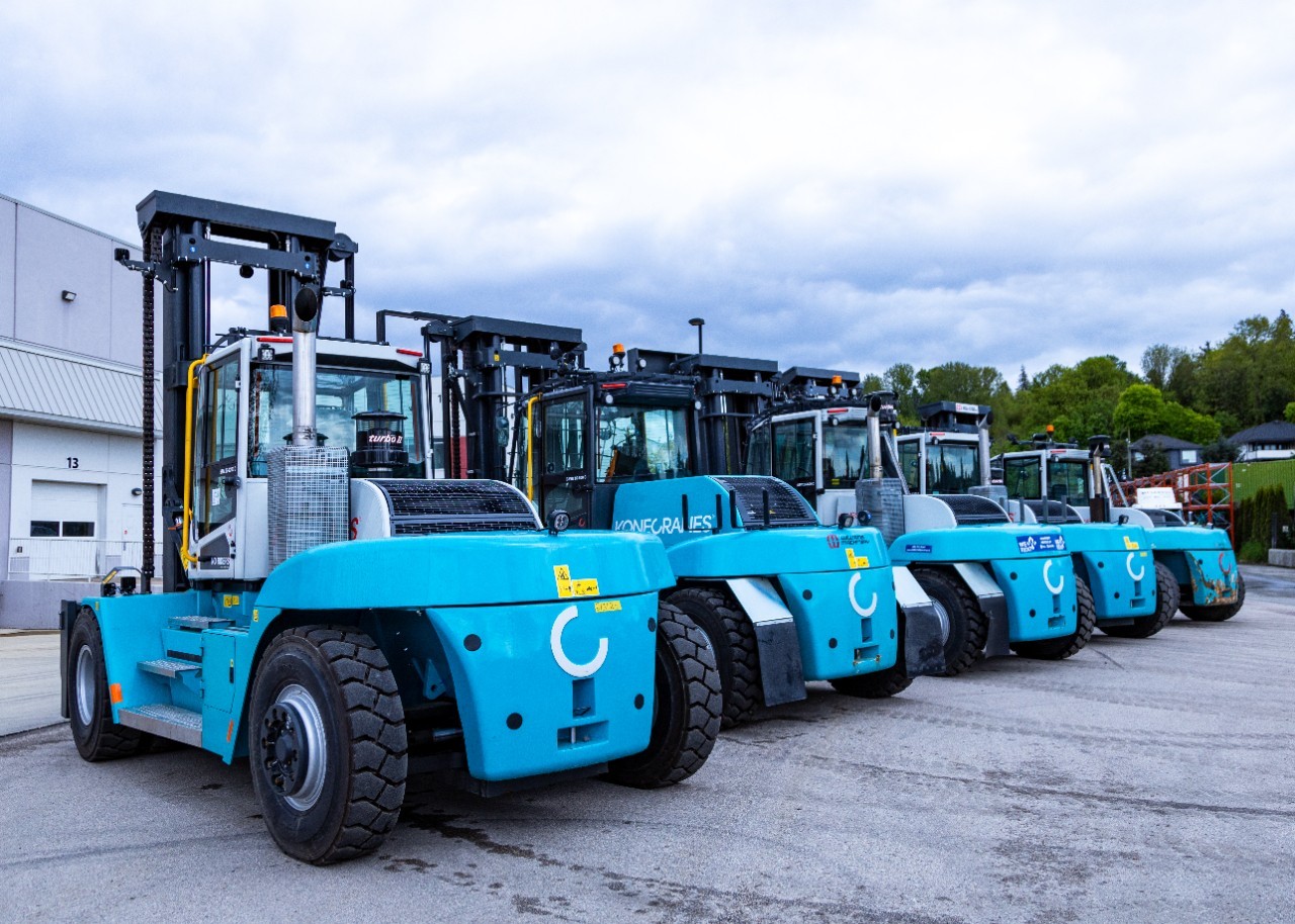 As your authorized Konecranes dealer in BC, we've got Konecranes Lift Trucks in stock and ready to sell, with numerous options available from diesel to electric. 

These powerful machines can service multiple industries, including ports & terminals, forestry, and more. 

Contact our expert teams to set up a free demo: https://www.williamsmachinery.com/contact-us/