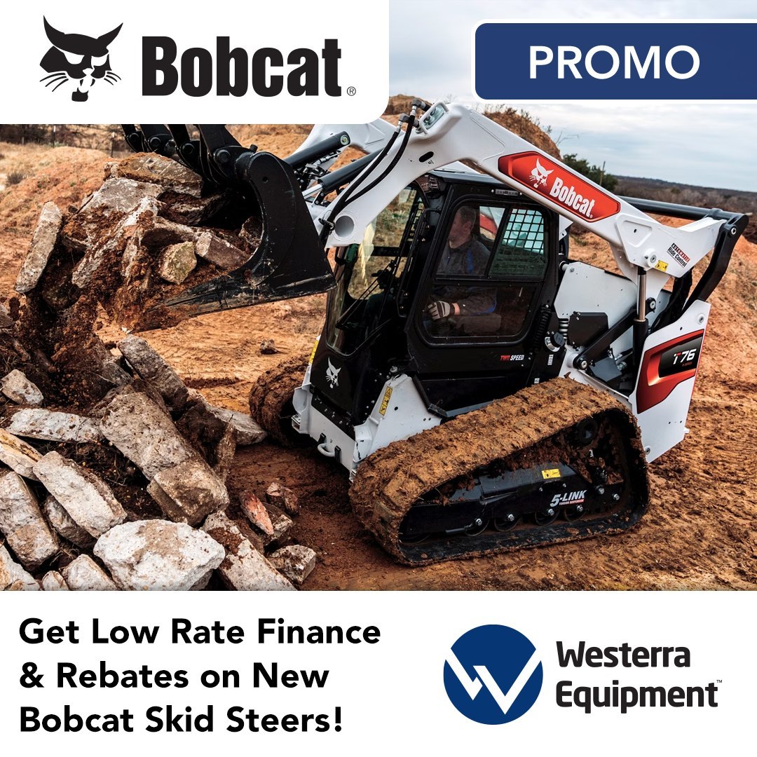 🚜 Don't miss out on these EPIC deals! Get the best bang for your buck on Bobcat compact machinery with Westerra Equipment! 💥 Score 0% financing for 36 months or pocket up to $15,600 in cash on select models! Hurry, this offer revs off on 30/09/2023! Check out the details on our website (link in bio)! #BobcatEquipment #GreatDeals #LimitedTimeOffer #SpecialOffers #PromotionalOffer #TrueGrit #AnimalTough #WesterraEquipment