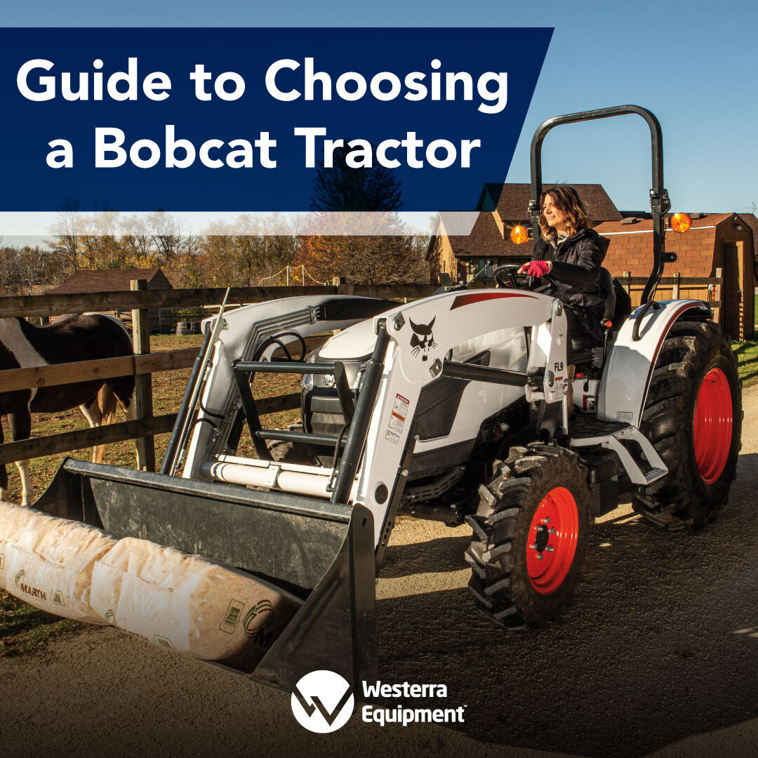 From mowing to maintaining livestock, the Bobcat Compact Tractor is designed to handle your daily landscaping and agricultural needs. With so many models available, choosing the right machine may not be a simple decision. View our guide to help ease your mind - link in bio.
#WesterraEquipment #bobcat #tractor #landscaping #agriculture