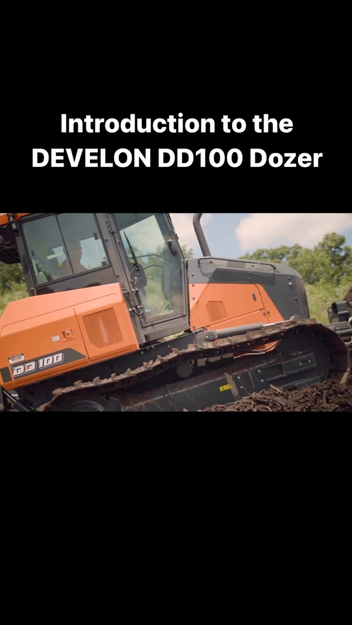 Develon introduces the specs of the D100 dozer. Interested in learning more about this machine? Westerra Equipment is one of the top 10 Develon equipment dealers in North America! Speak to our heavy equipment team today. #develon #heavyequipment #westerraequipment