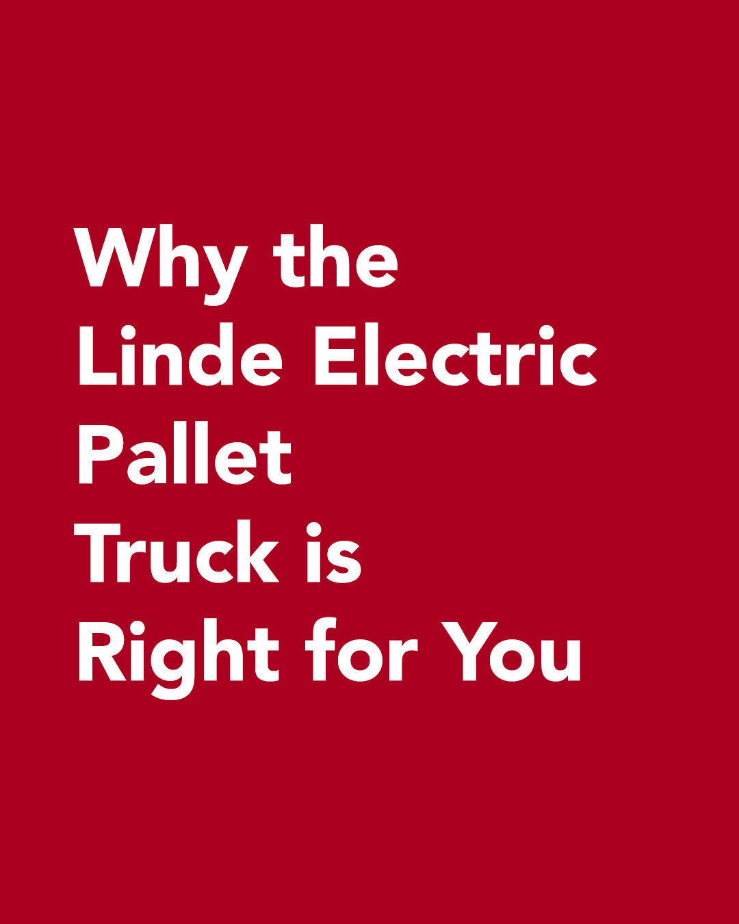 ⚡ Linde electric pallet trucks offer something for every operating environment. ⚡

Swipe to learn more about why these would make a valuable addition to your warehouse fleet ⬅

Or 

Hit the contact button on our profile and discuss your options with one of our specialists today! 📞