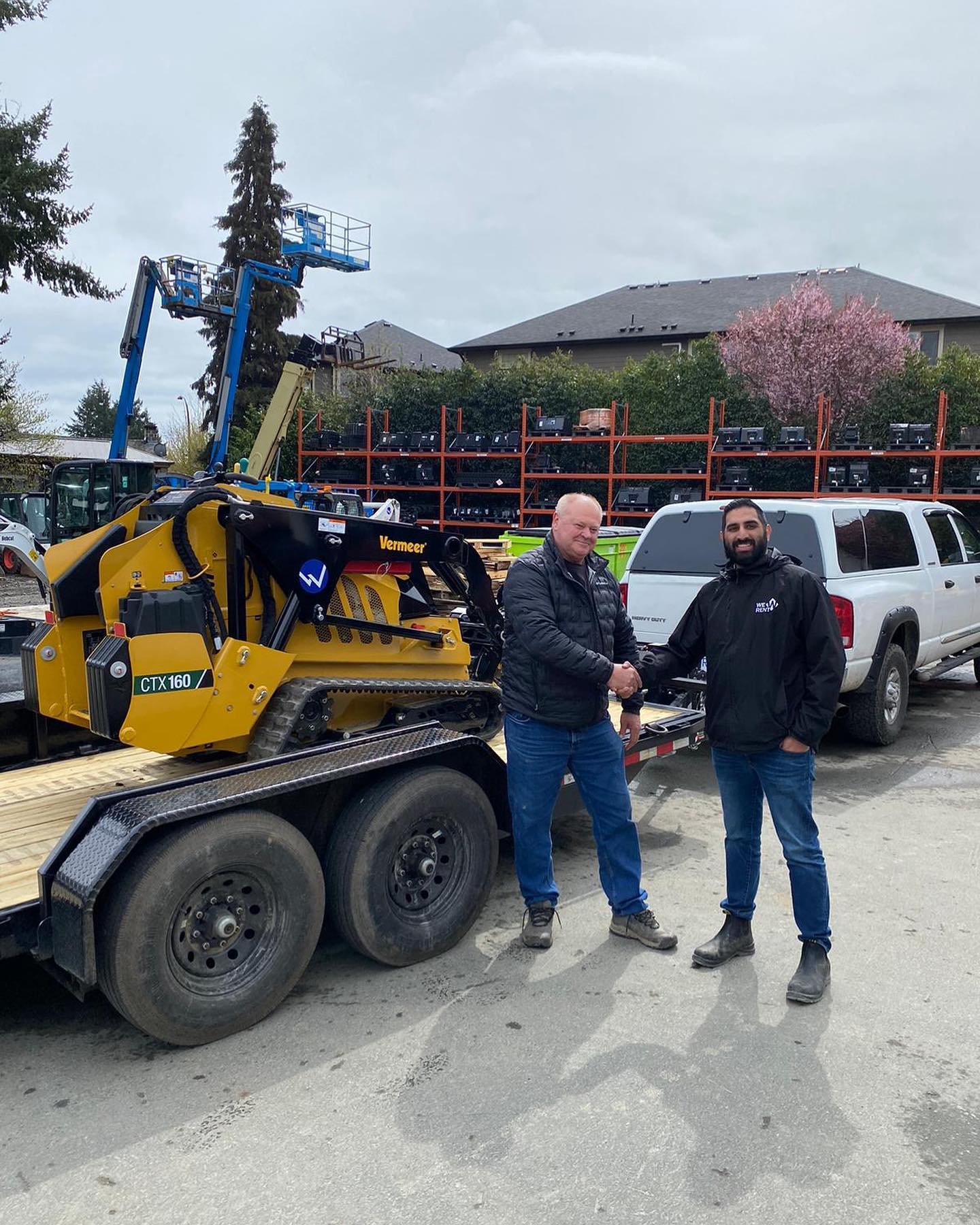Congrats on your new Vermeer CTX160! Reach out to Steve on Vancouver island for all your Vermeer needs @westerraequipment #vermeerbc #vermeerctx160 #miniskid #unstoppable