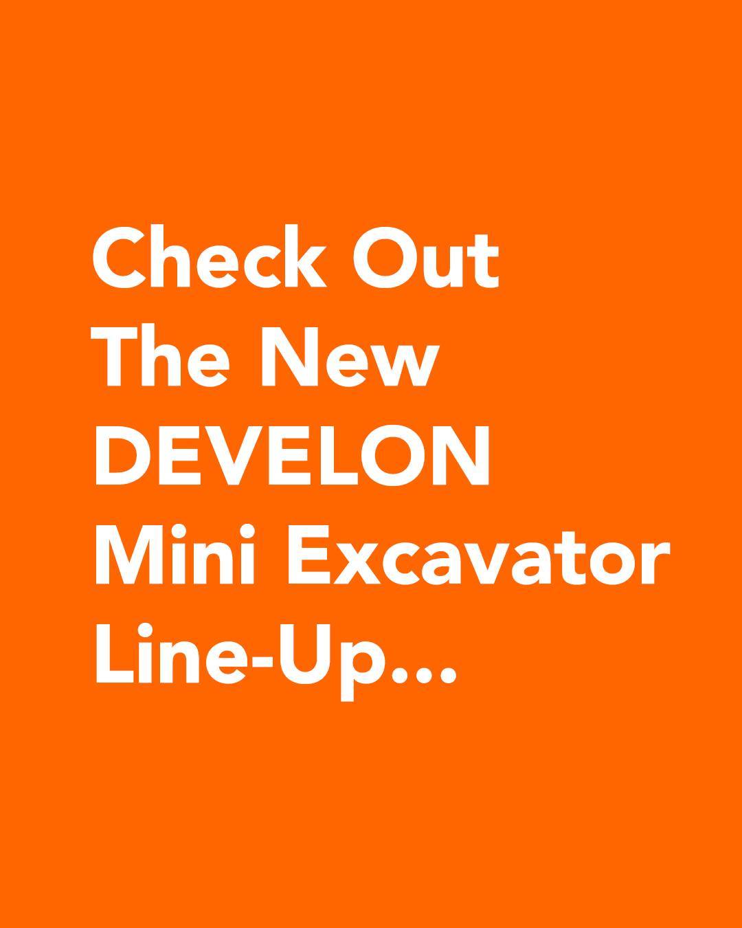 Exciting News! Our DEVELON mini excavator family just got bigger and better! 🌟 Say hello to our expanded lineup, where every model is packed with premium features at no extra cost! Get ready for thumb-ready arms, quick-coupler-ready designs, top-notch air conditioning systems, and advanced telematics all as standard! 🔥 Ready to find out more? Call or visit our website for further details! 📞 #DEVELON #Excavators #CompactConstruction #MiniExcavator #CompactExcavator #DEVELONEquipment #ConstructionEquipment #Construction