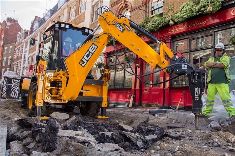 Tough jobs made easy with JCB equipment