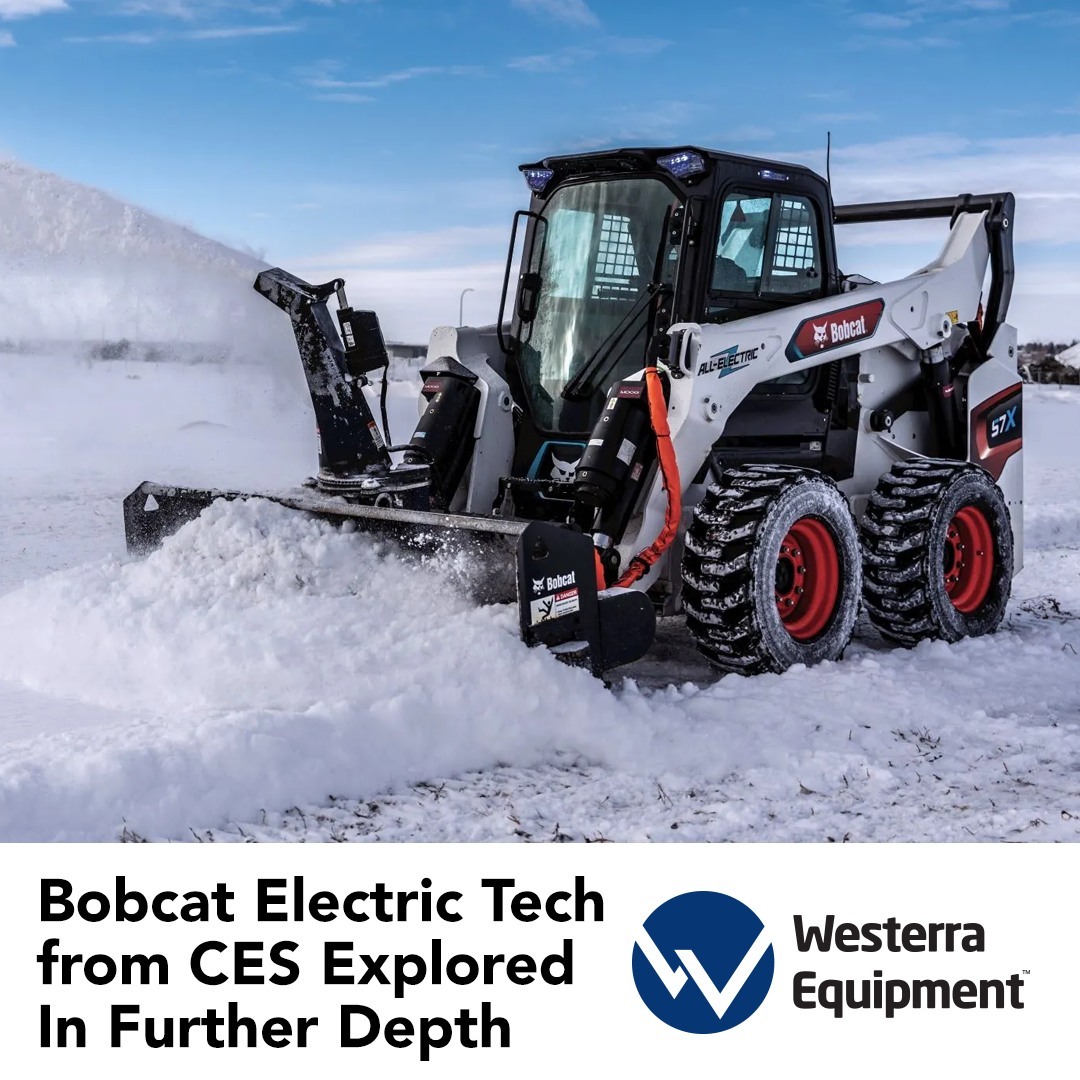 🚀 Bobcat's electric revolution continues with the #S7X following the #T7X debut at CES 2022. Zero emissions, minimal maintenance, quiet operation – the future is electric! ⚡🌿 Explore the next era of Bobcat equipment in our latest blog, equipment designed for a cleaner, quieter, and more efficient world.

#BobcatInnovates #CES2024 #ElectricRevolution #Bobcat #BobcatEquipment #BobcatFamily #BobcatElectric #ElectricEquipment #Electrified #BobcatSkidSteer #Skidsteer #skidsteerloader #minitrackloader #trackloader #zeroemissions
