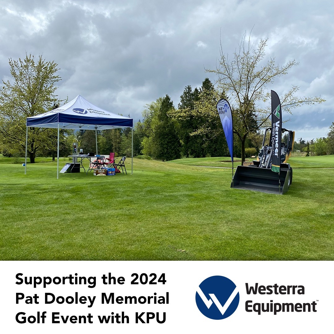 On Friday 26th April, Westerra Equipment took time out alongside the Western Canada Turfgrass Association to contribute towards the annual Patrick Dooley Memorial Golf Tournament at the Hazelmere golf and tennis club in Surrey, BC.

We’re thankful to everyone who was in attendance during the golf tournament and happy to be part of a local initiative working on helping future generations realize their ambitions. Read our latest blog for more on Pat Dooley and why we have contributed towards this initiative for multiple years.

#PatDooley #KPU #WCTA #CharityEvent #MemorialEvent #Golfing @KwantlenU @westerncanadaturfgrass