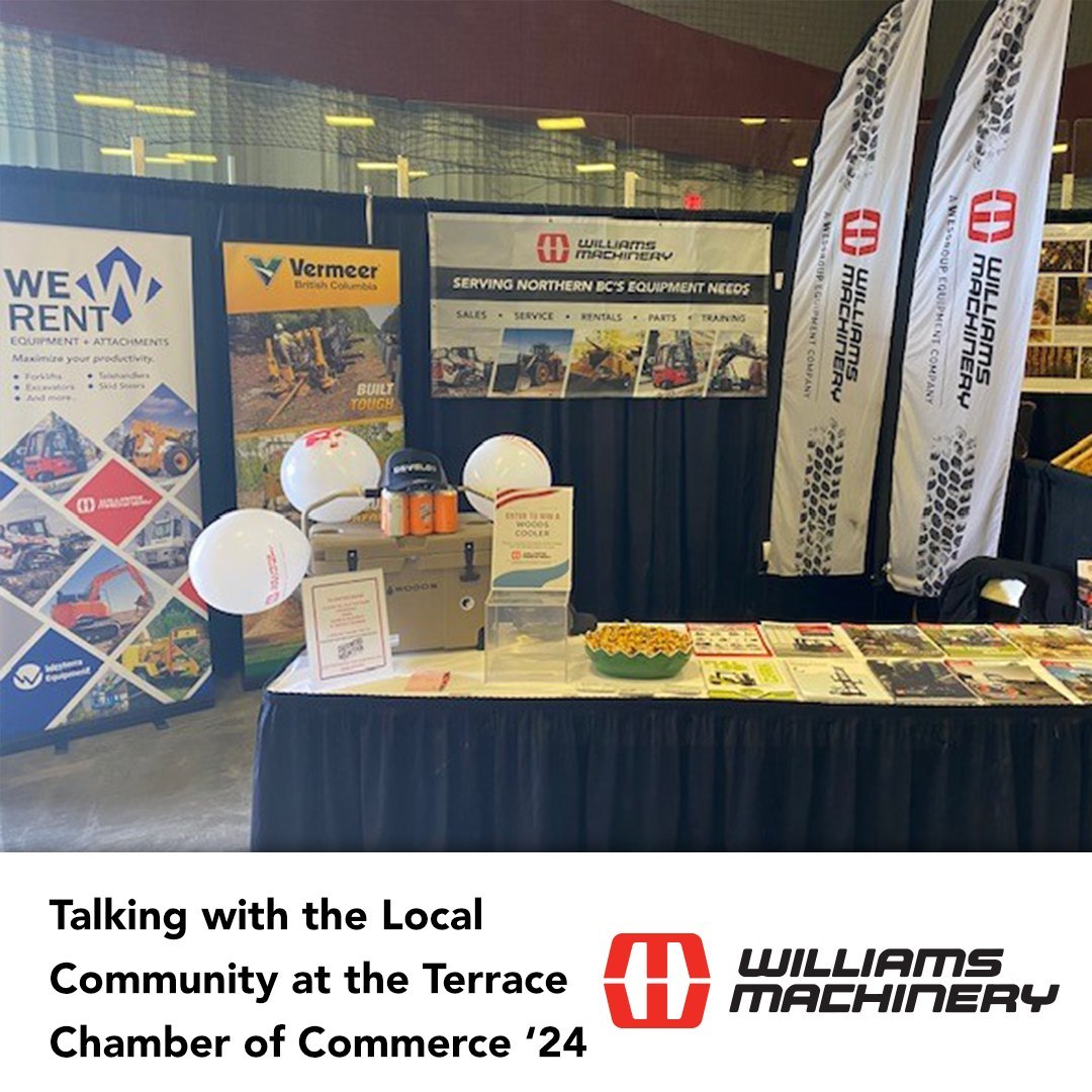 Following our attendance last year, the Terrace Chamber of Commerce tradeshow kicked off as our first tradeshow in Northern British Columbia for 2024!

We attended the TDCC tradeshow to share with the community how we strive to provide quality sales and services, as well as offering some great swag and prizes. We were delighted to speak to everyone who stopped by our booth and a big congratulations to the winner of our giveaway grand prize over the two days!

#TradeShow #TerraceBC #Terrace #BritishColumbia #NorthBC #NorthernBC #NorthernCanada #TerraceSportplex #TerraceChamberofCommerce @TerraceChamber @CityofTerraceBC